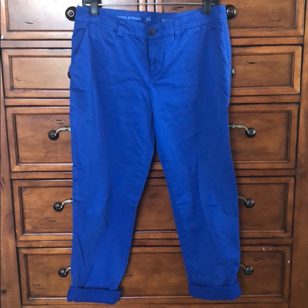 Khakis by GAP- royal blue color